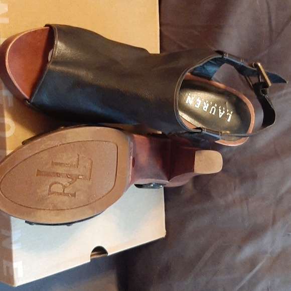 Ralph Lauren Wedge Heels - Picture 1 of 2